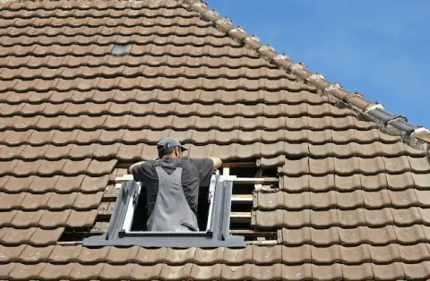Pose de velux - Pontmain